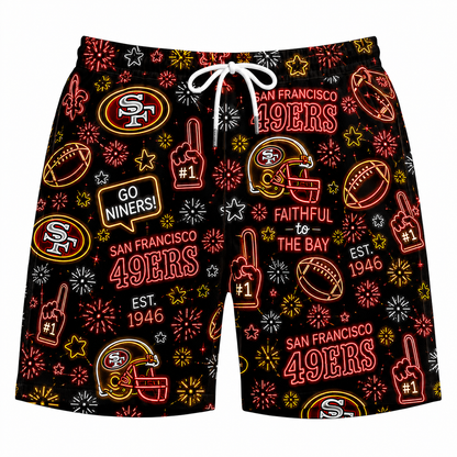 All Football Teams Neon Vibe Summer Button-Up Unisex Hawaiian Shirt For Men and Women-Hawaiian Shirt-5TO9VIBE