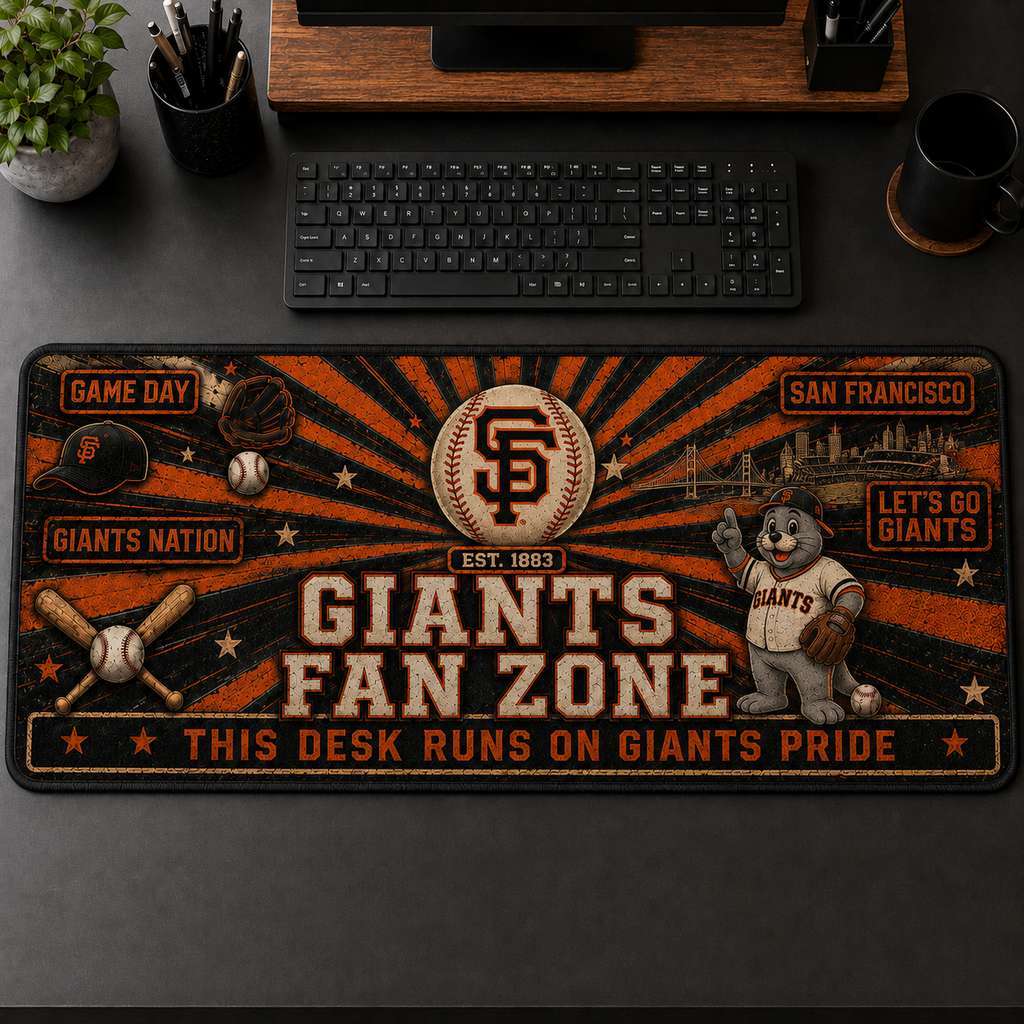 All Baseball Fan Zone Desk Mat For Baseball Fans Gift Mouse Pad Plus Size - 5to9vibe