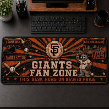 All Baseball Fan Zone Desk Mat For Baseball Fans Gift Mouse Pad Plus Size - 5to9vibe