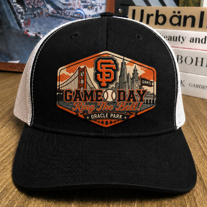 All Teams Baseball Game Day Leather Patch Premium Mesh Snap Back Cap | Trucker Cap