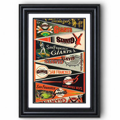 All Baseball Teams Vintage Anniversary For Baseball Fans Poster No Frame - Vertical Poster - 5to9vibe
