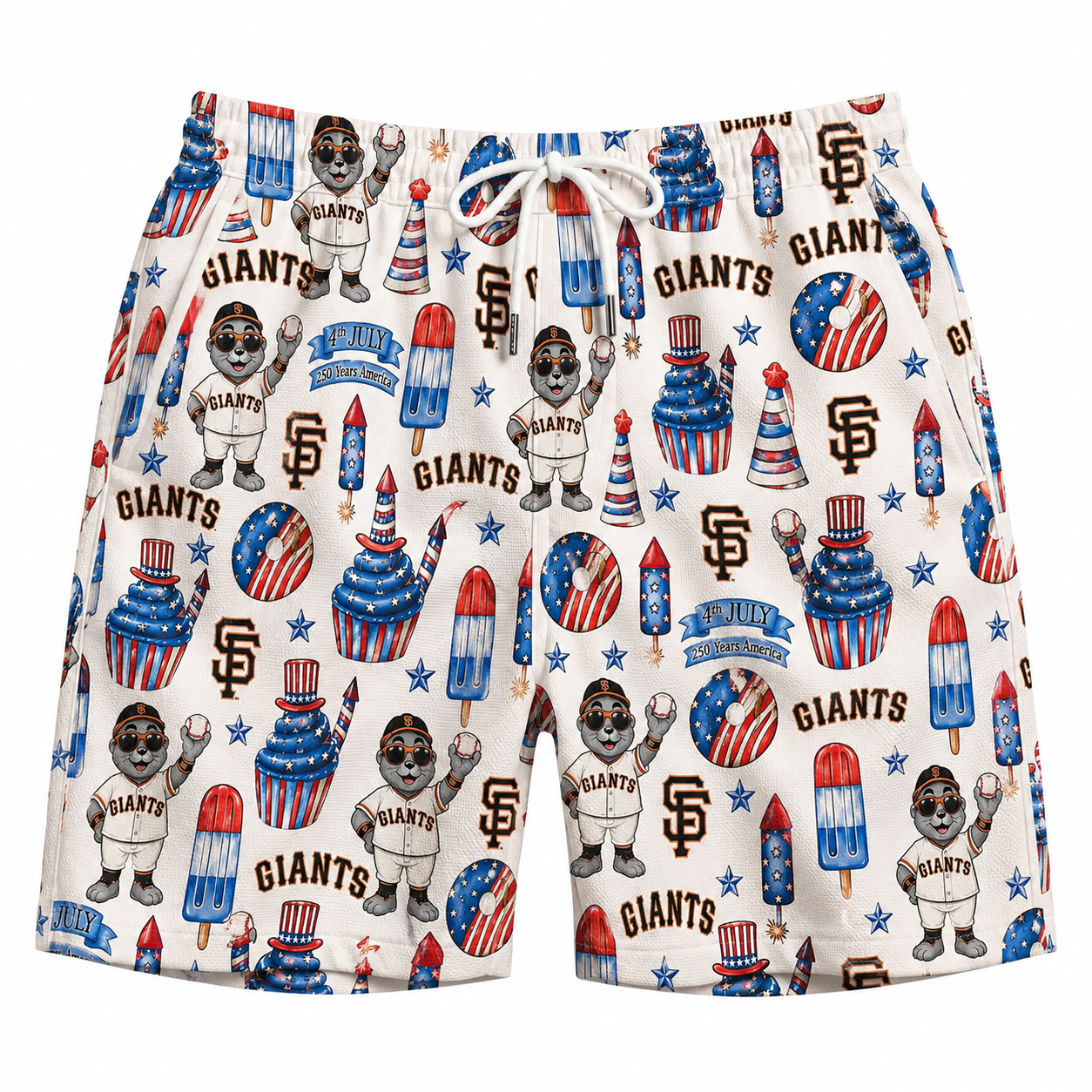 All Baseball Team 4th July 250 Years Anniversary America Premium Unisex Hawaiian Shirt For Men and Women