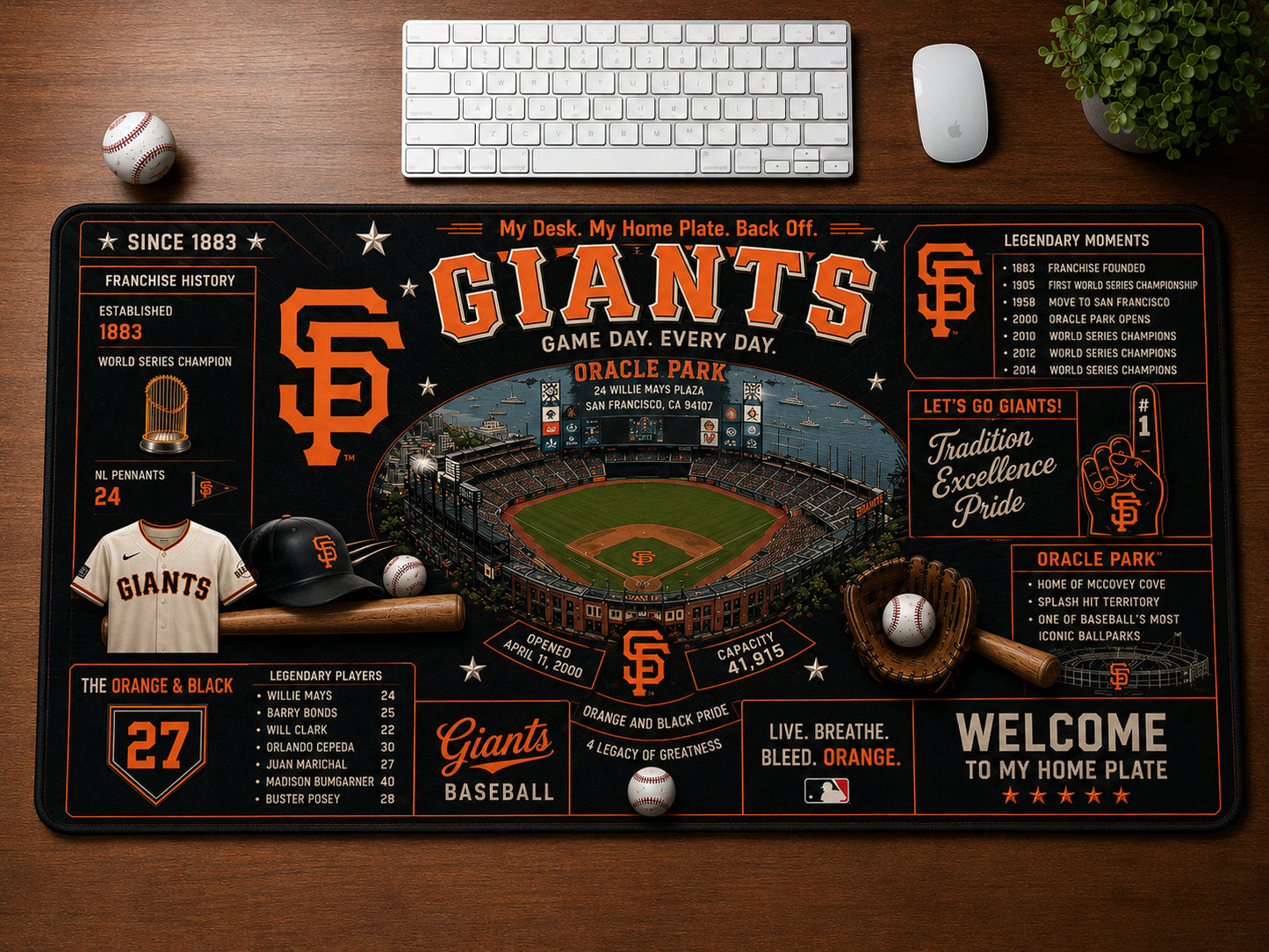 All Baseball Franchise History Stadiums Masterplan Desk Mat Mouse Pad Plus Size - 5to9vibe