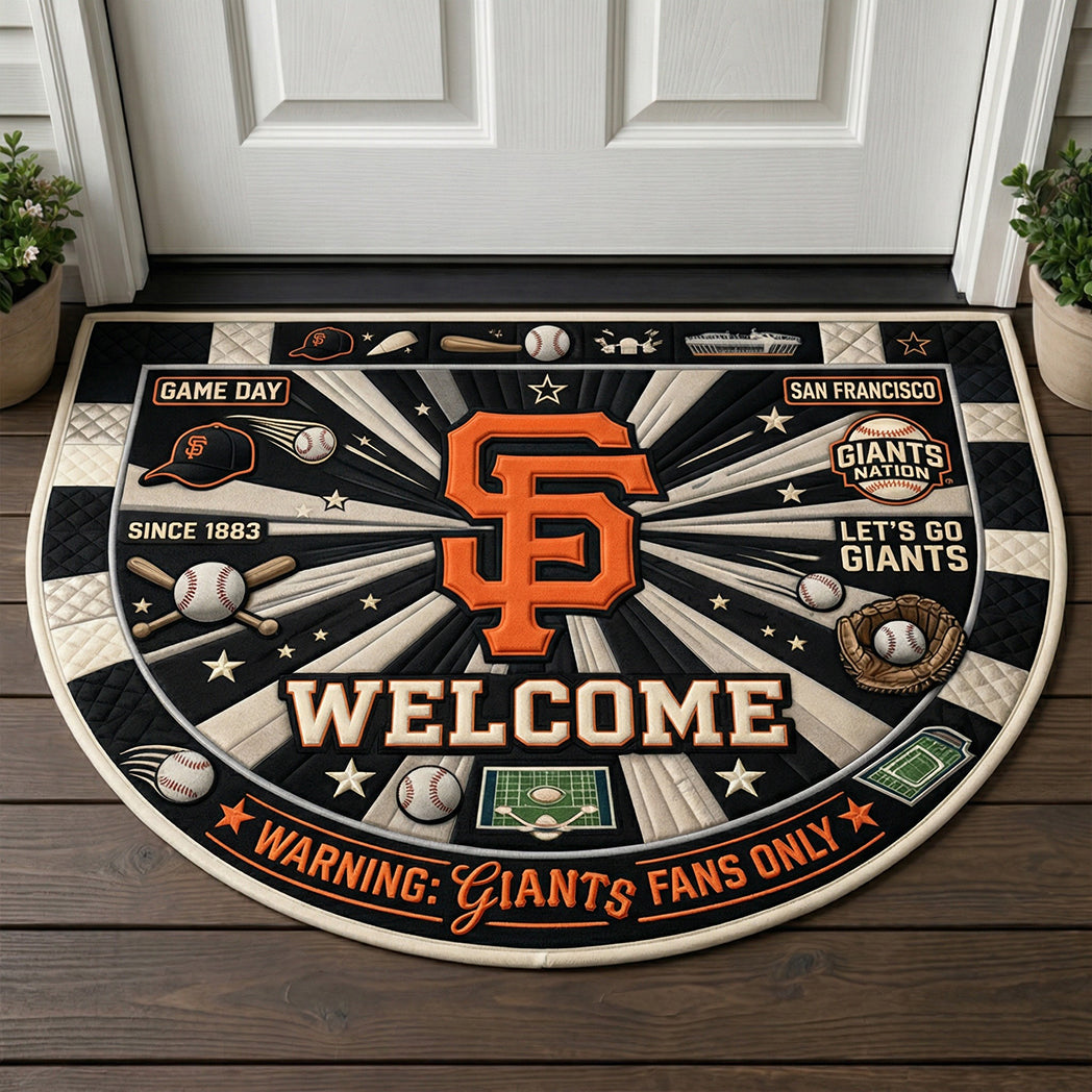 Baseball All Teams Custom Premium Welcome Mat – Personalized Baseball Doormat