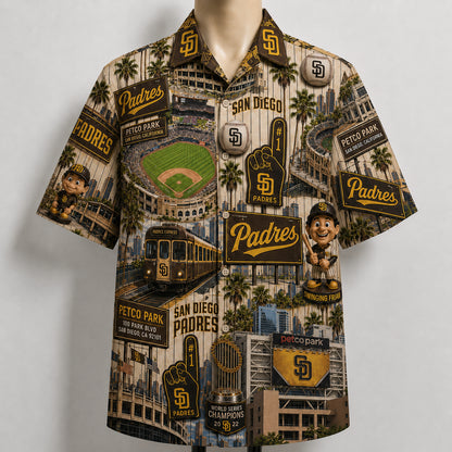 All Baseball Teams Iconic Moments Aloha Shirt for Baseball Fans Button Up Unisex Hawaiian Shirt For Men and Women