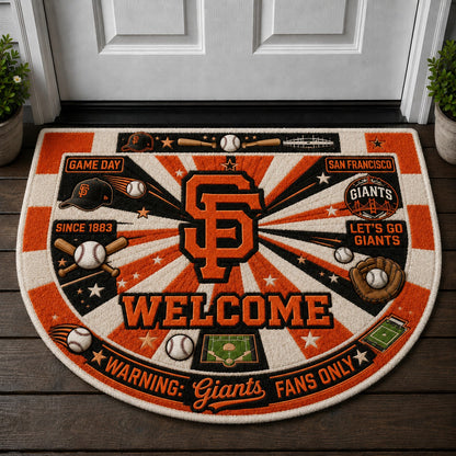 Football All Teams Custom Premium Welcome Mat – Personalized Doormat