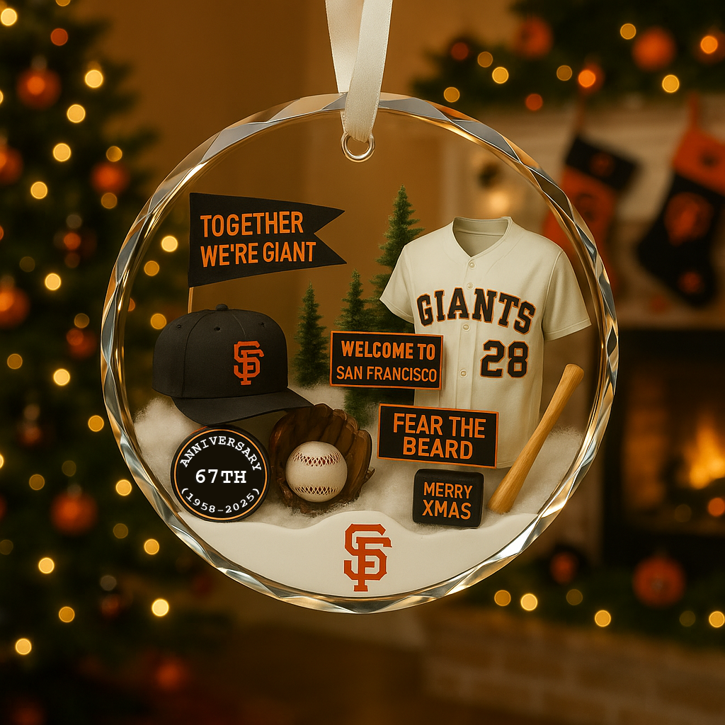 Baseball Glass Ornament 3 With Gift Box Christmas Baseball Team - Glass Ornament-Glass Ornament-5TO9VIBE