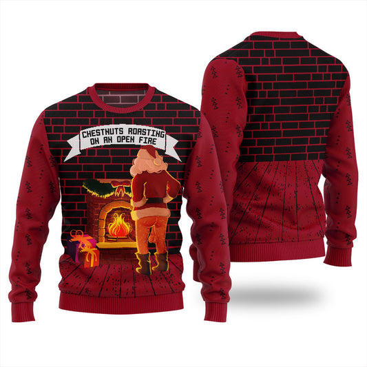 Santa Dirty Ugly Christmas Sweater For Women