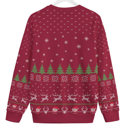 Santa Floss Like A Boss Plus Size Christmas Sweater