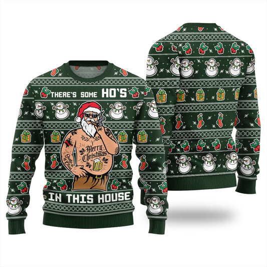 Santa Ho Ho Ho Ugly Christmas Sweater For Women