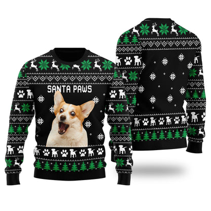 Santa Paws Custom Dog Christmas Sweater