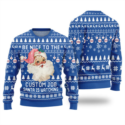 Santa Personalized Ugly Sweater For Women