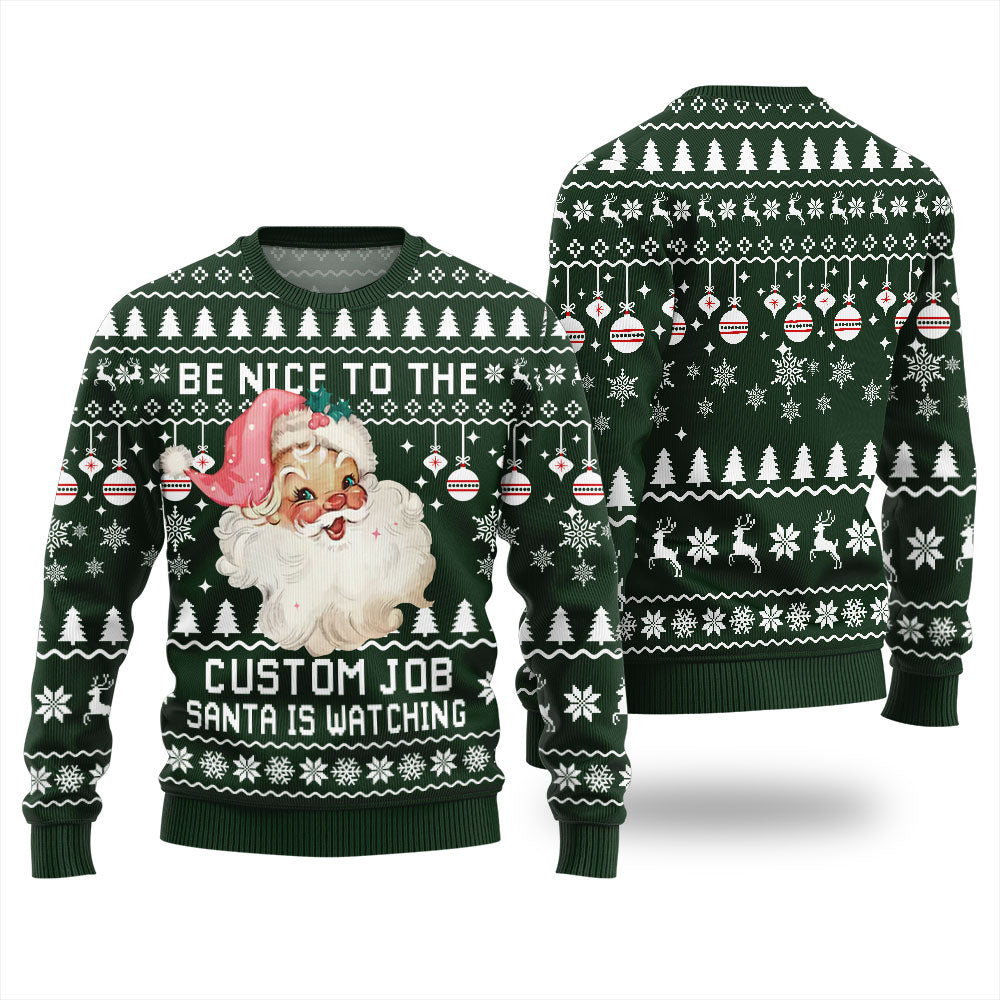 Santa Personalized Ugly Sweater For Women