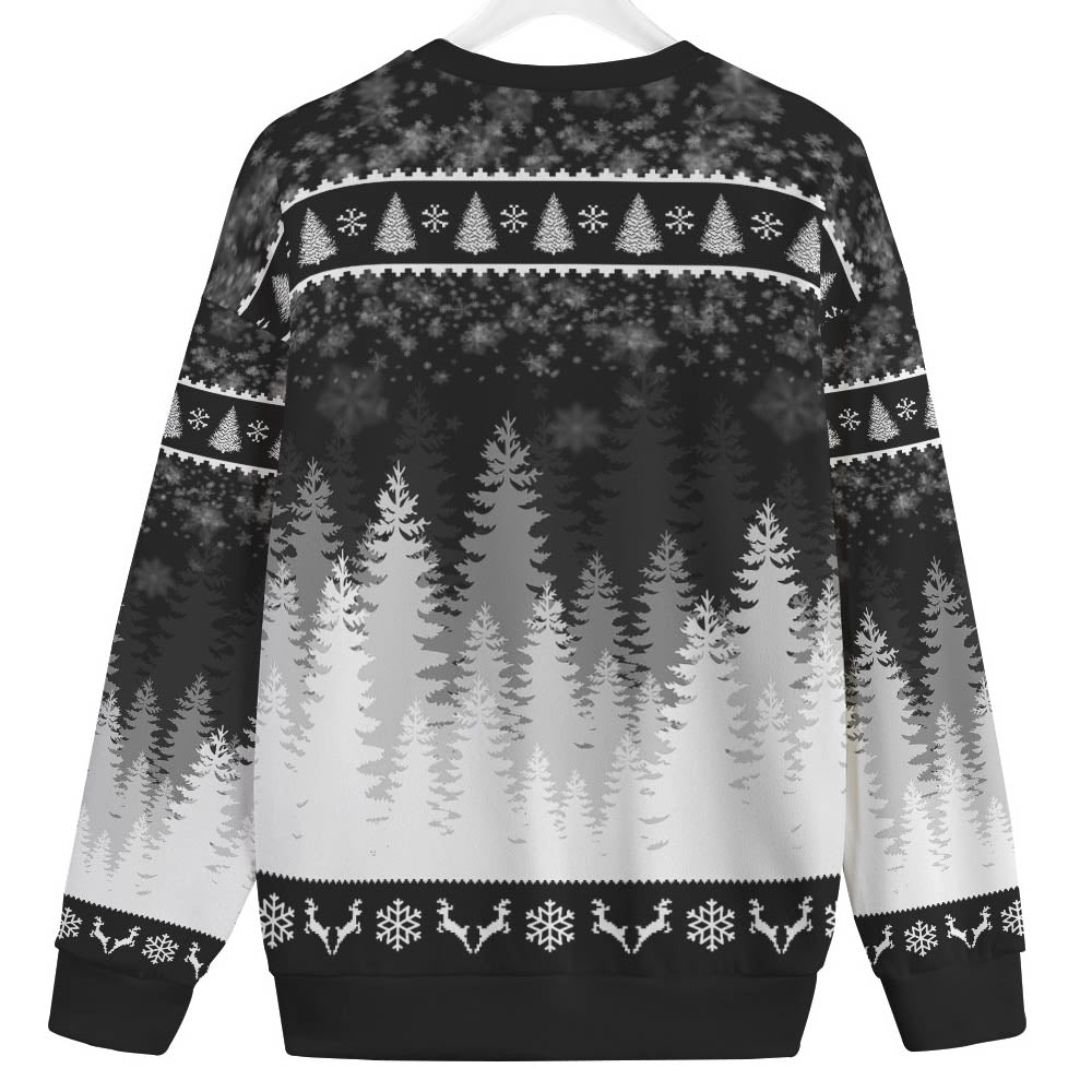 Santa Sexy Dance Womens Plus Ugly Christmas Sweater