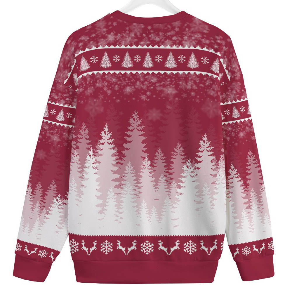 Santa Sexy Dance Womens Plus Ugly Christmas Sweater