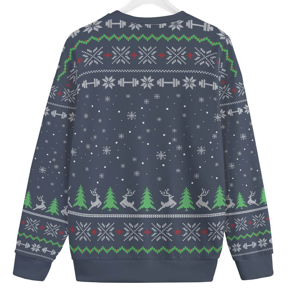 Santa Swoleman Women's Plus Size Christmas Sweater