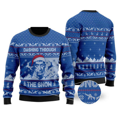 Scarface Ugly Christmas Sweaters | Funny Ugly Christmas Sweater For Women Men - Funny Ugly Christmas Sweater