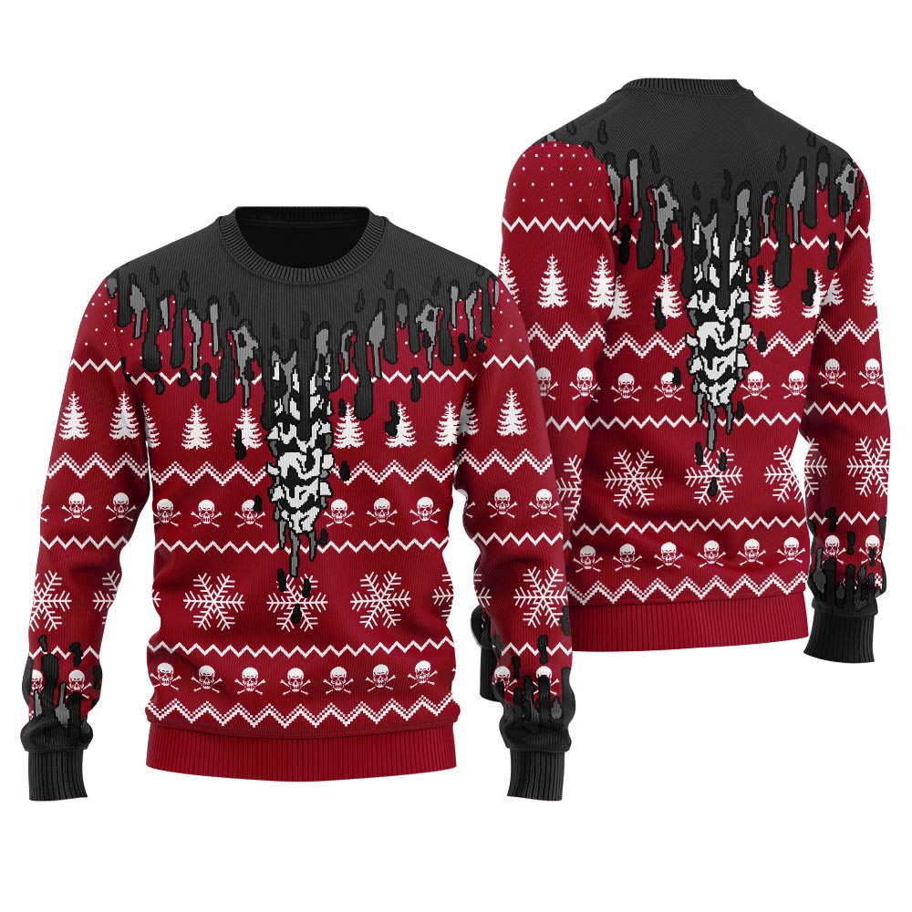 Scary Halloween Sweater For Men