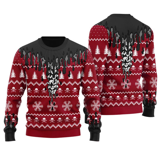 Scary Halloween Sweater For Men
