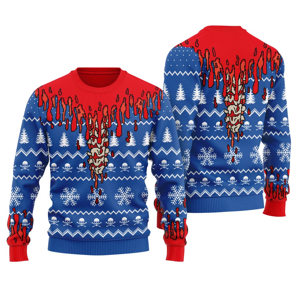 Scary Halloween Sweater For Men