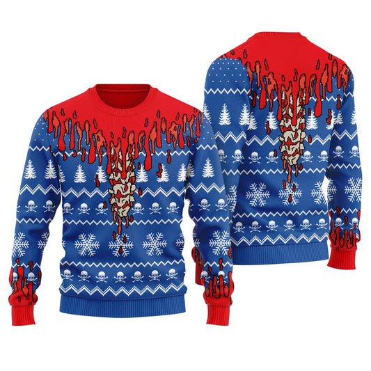 Scary Halloween Sweater For Men