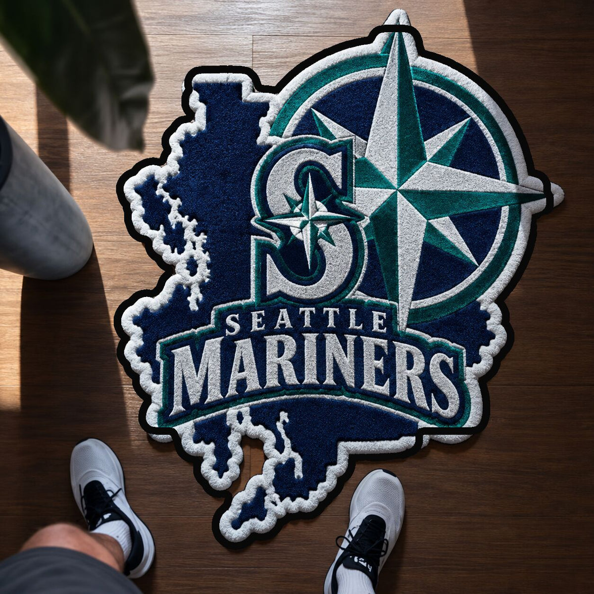 Alfombra personalizada de bienvenida premium de equipo de la MLB – Felpudo de béisbol personalizado