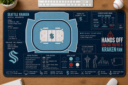 All Hockey Stadiums Arena Blueprint Desk Mat Mouse Pad Plus Size Trending - 5to9vibe