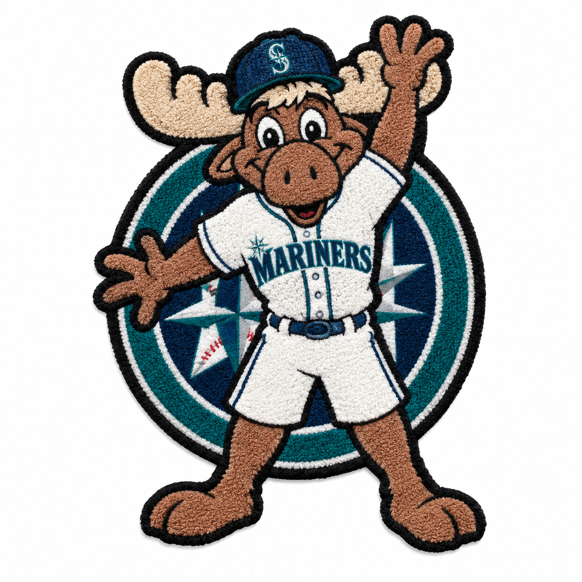 Alfombra personalizada de bienvenida premium de equipo de la MLB – Felpudo de béisbol personalizado