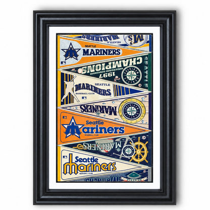 All Baseball Teams Vintage Anniversary For Baseball Fans Poster No Frame - Vertical Poster - 5to9vibe