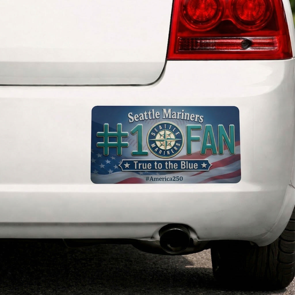 Waterproof Vinyl Car Sticker Baseball Team Logo #1 Fan America 250