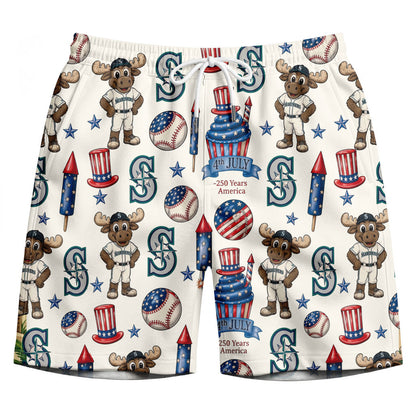 CG Baseball Team 4th July 250 Years Anniversary America Premium Unisex Hawaiian Shirt For Men and Women