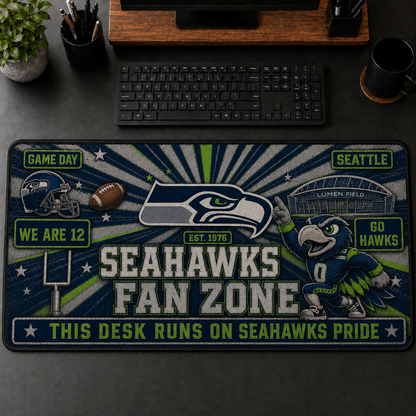 All Football Teams Fans Zone Desk Mat Mouse Pad Plus Size Trending - 5to9vibe