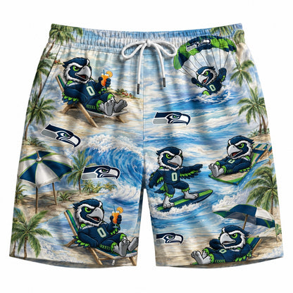 All Football Teams Mascot Beach Viber Unisex Hawaiian Shirt For Men & Women