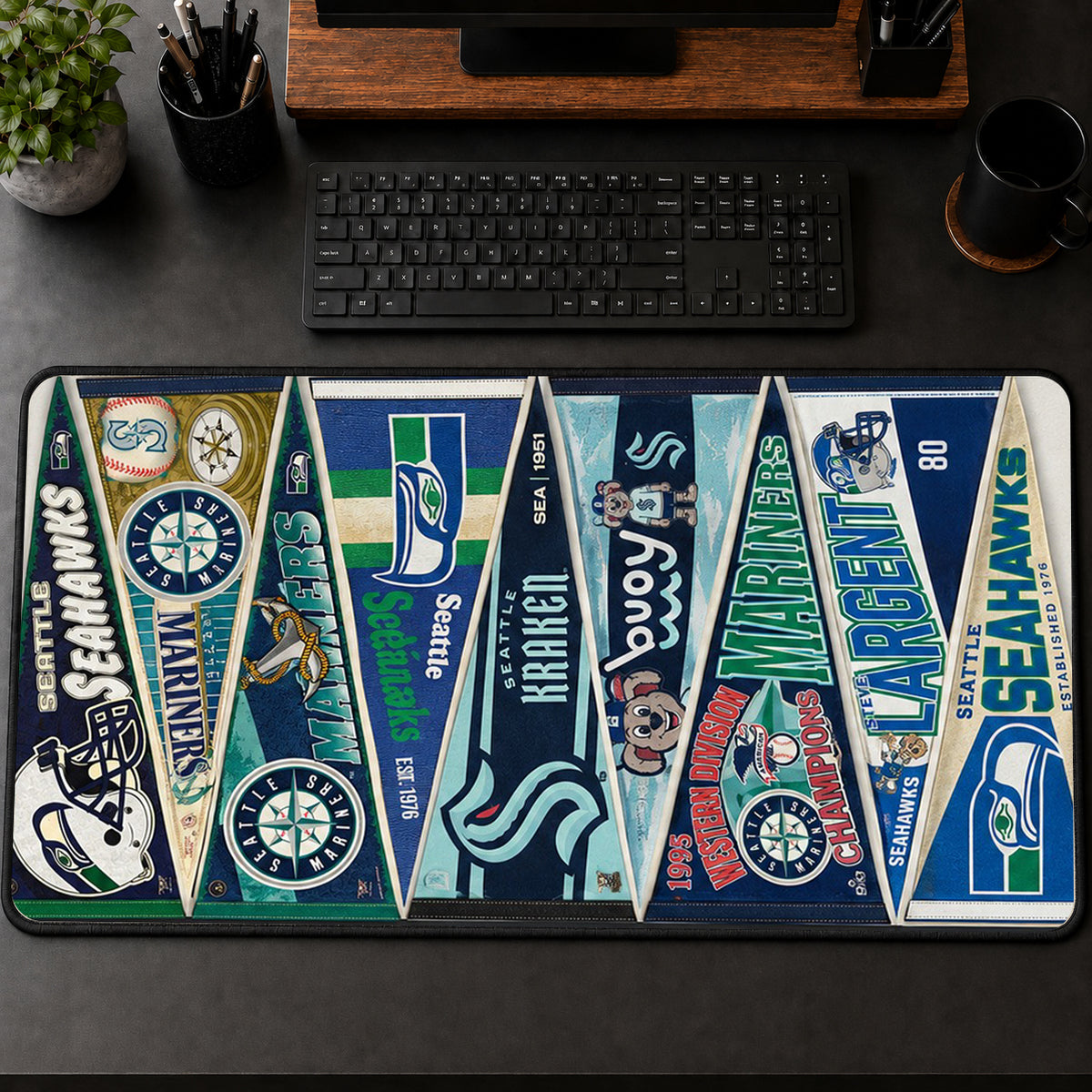 All Sport Teams City Vintage Anniversary For Fans Desk Mat Mouse Pad Trending - 5to9vibe