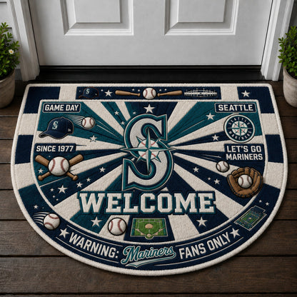 Football All Teams Custom Premium Welcome Mat – Personalized Doormat