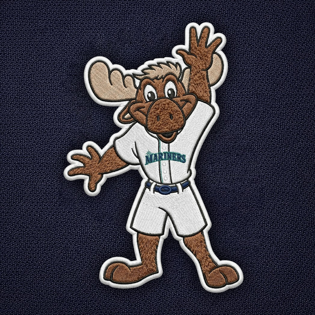 Mascots Baseball Team Embroidered Logo Premium Quarter Zip Sweatshirt, Inspired Quarter Zip Sweater, Unisex Baseball Sweatshirt