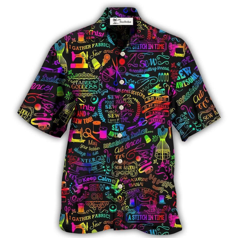 Hawaiian Shirt / Adults / S Sewing Beautiful Words - Hawaiian Shirt 