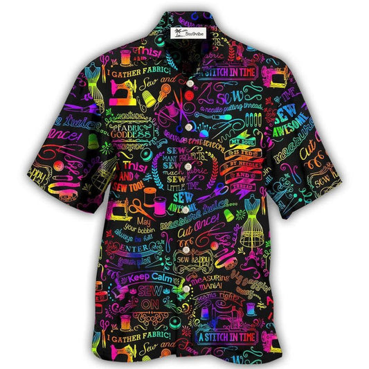 Hawaiian Shirt / Adults / S Sewing Beautiful Words - Hawaiian Shirt 