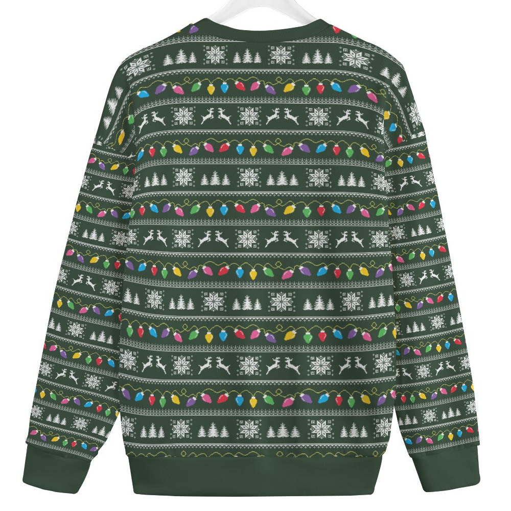 Sexy Shades Of Santa Mens Big And Tall Christmas Sweater