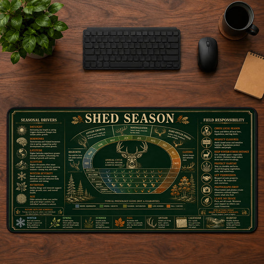 Shed Season Desk Mat Mouse Pad | 5To9Vibe