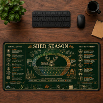 Shed Season Desk Mat Mouse Pad | 5To9Vibe