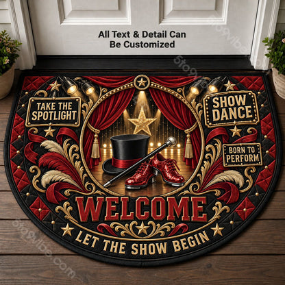 Show Dance Personalized Half Round Mat | 5To9Vibe