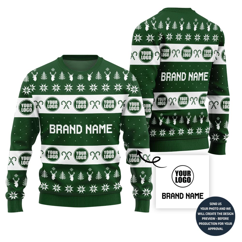 Simple Custom Brand Name And Logo Sweater