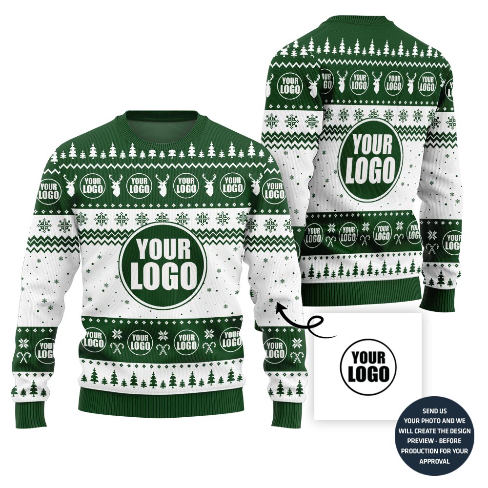 Simple Custom Logo For Team Sweater