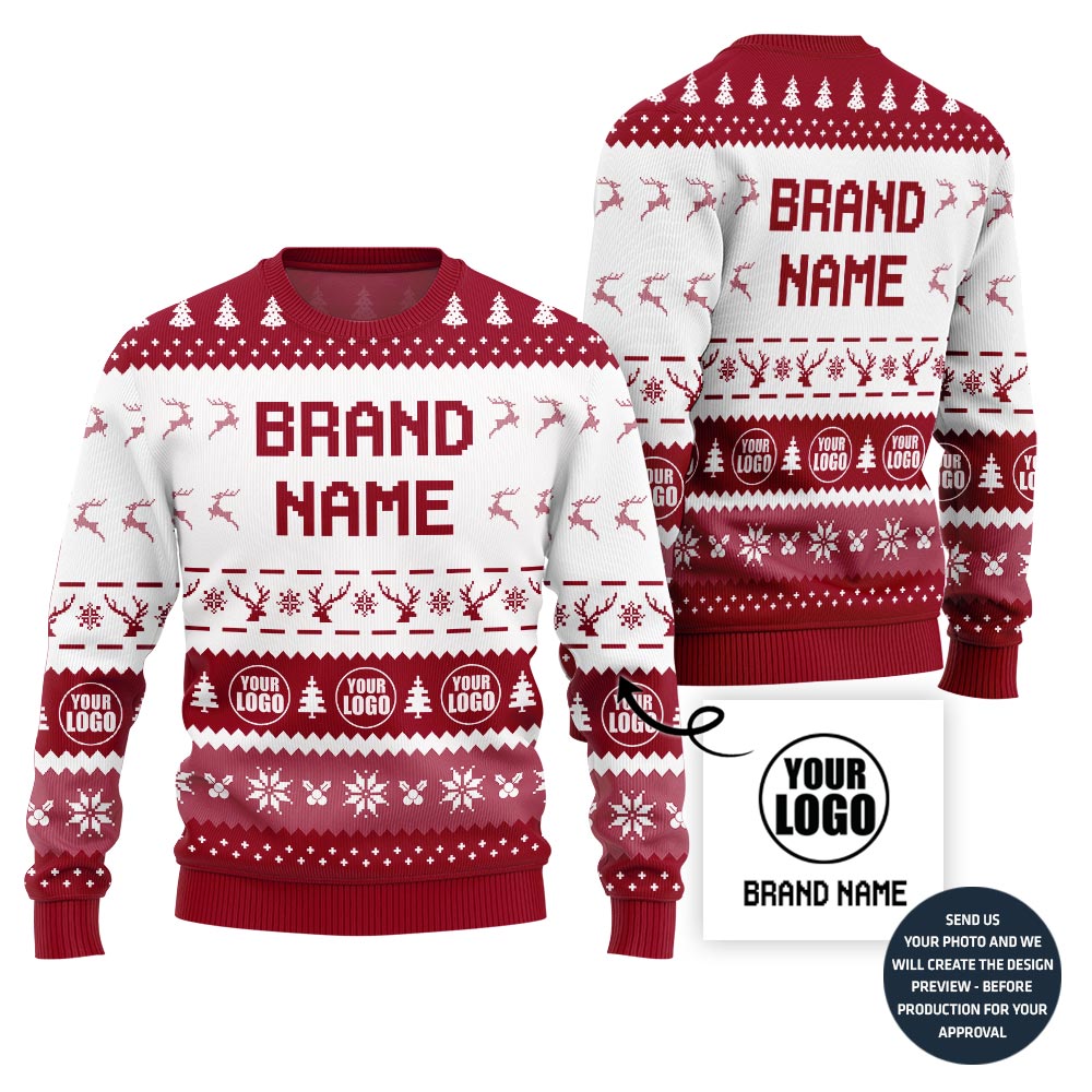Simple Custom Logo For Team Ugly Sweater