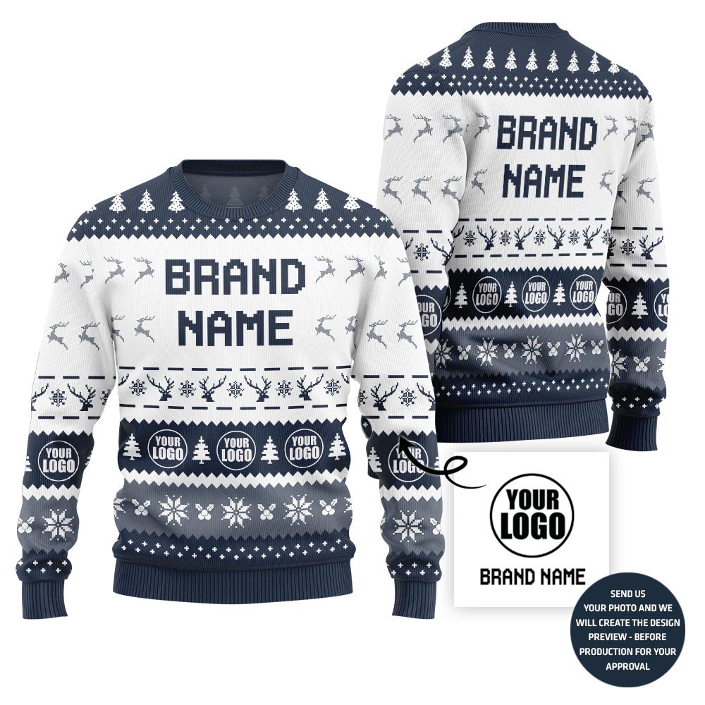 Simple Custom Logo For Team Ugly Sweater