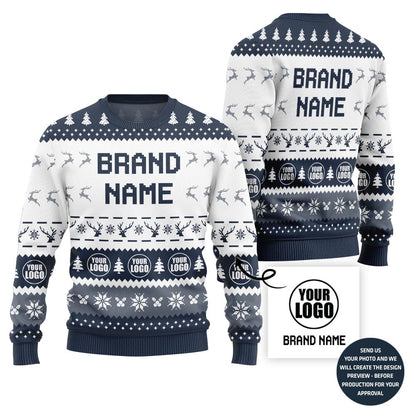 Simple Custom Logo For Team Ugly Sweater