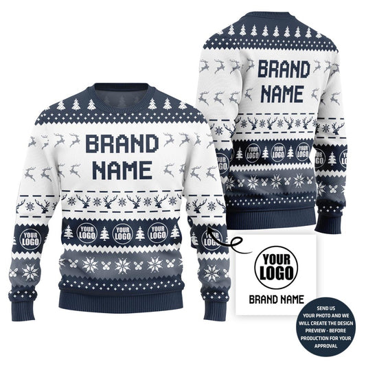 Simple Custom Logo For Team Ugly Sweater