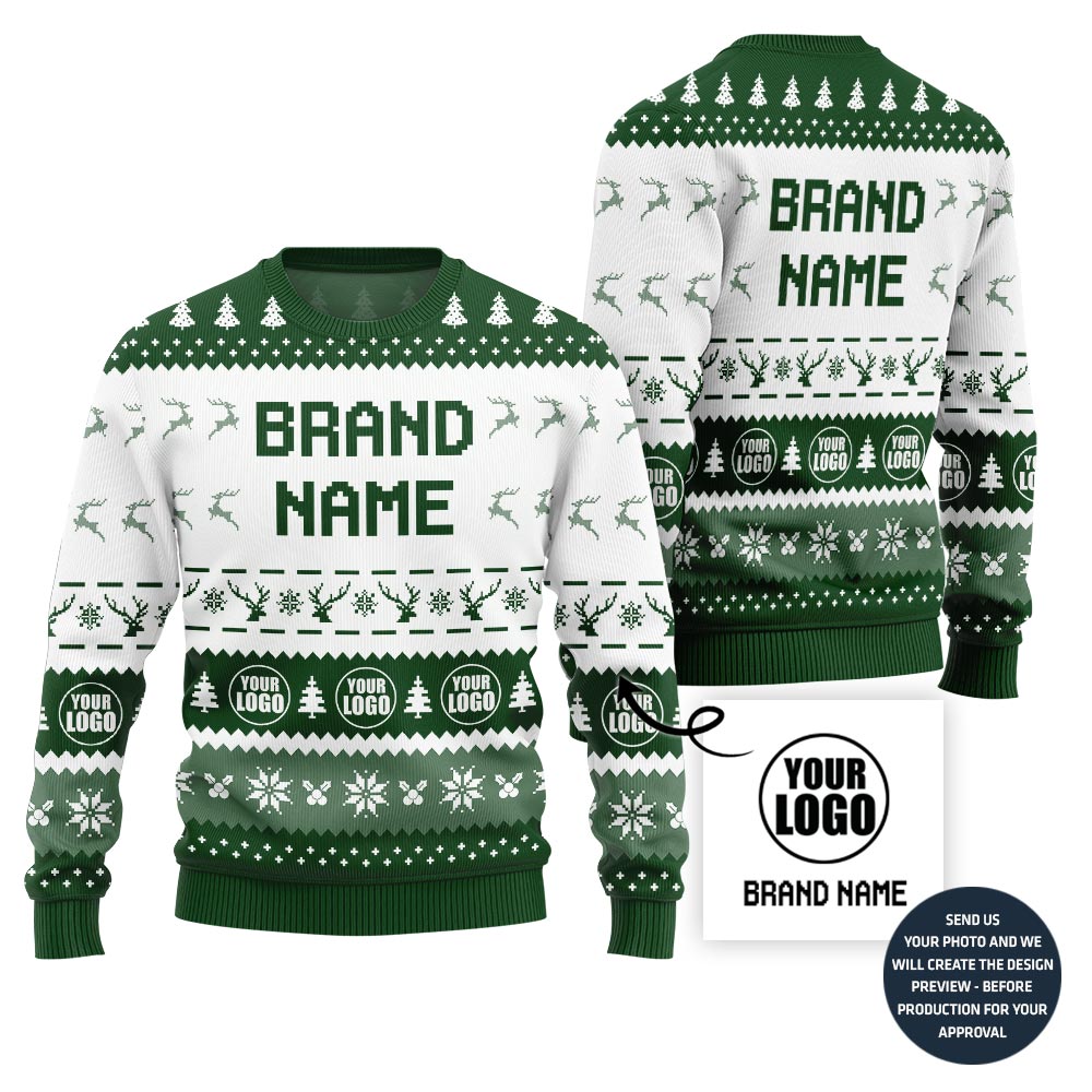 Simple Custom Logo For Team Ugly Sweater