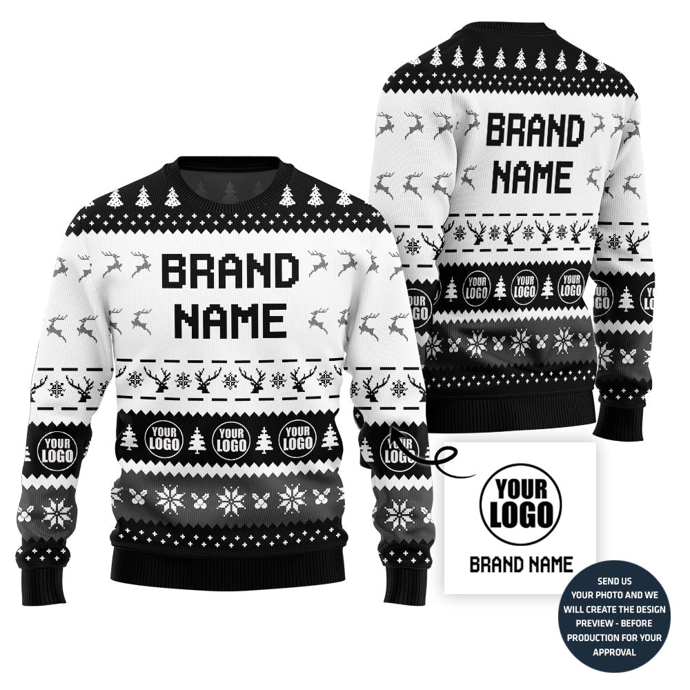 Simple Custom Logo For Team Ugly Sweater